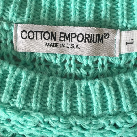 SOLD. Cotton Emporium Sweater - Picture 3 of 3